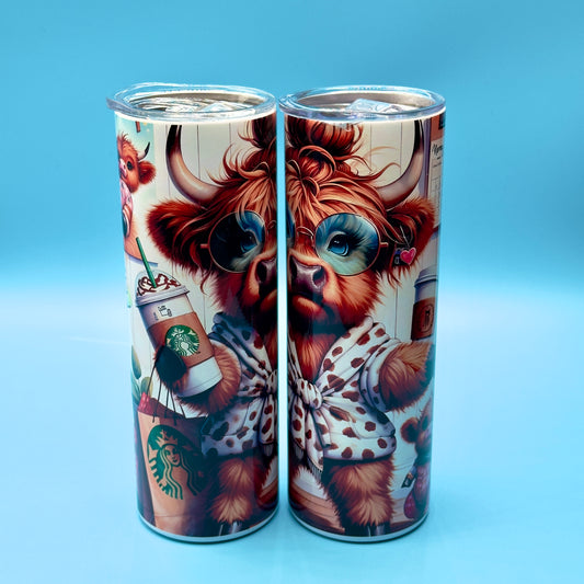 Whimsy Cow Tumbler
