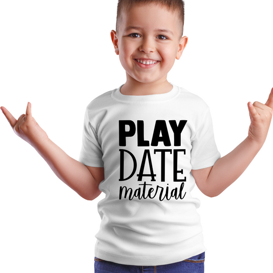 Play Date Material Tshirt