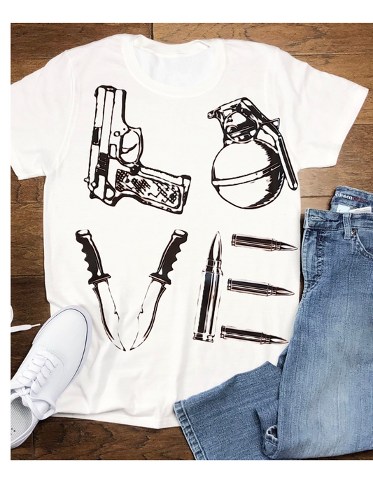 Armed Love Graphic Tee